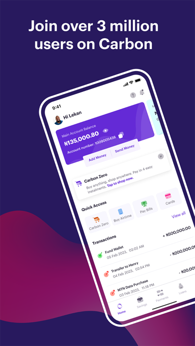 Carbon: Mobile Banking & Loans screenshot 7
