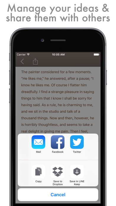 Carbon - the smartest notebook to store your ideas screenshot 2