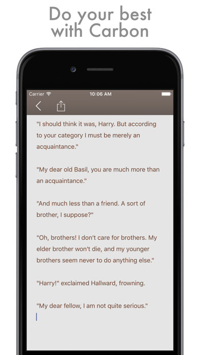 Carbon - the smartest notebook to store your ideas screenshot 3