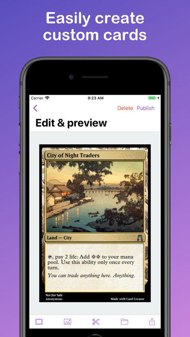 Card Creator for MtG screenshot 4