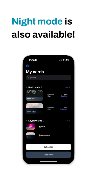 Card Holder: Wallet & Loyalty screenshot 1