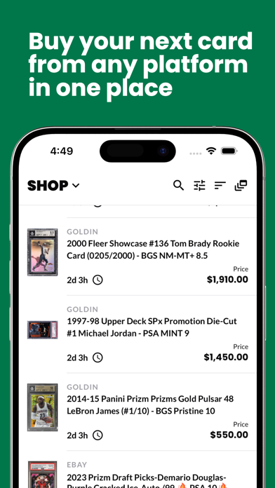 Card Ladder screenshot 1