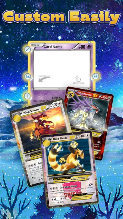 Card Maker Creator for Pokemon screenshot 2