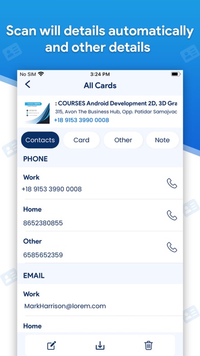 Card Scanner - Business Card screenshot 4
