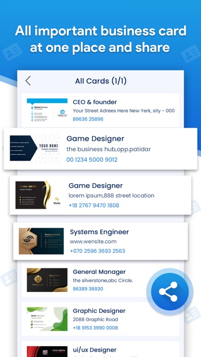 Card Scanner - Business Card screenshot 1