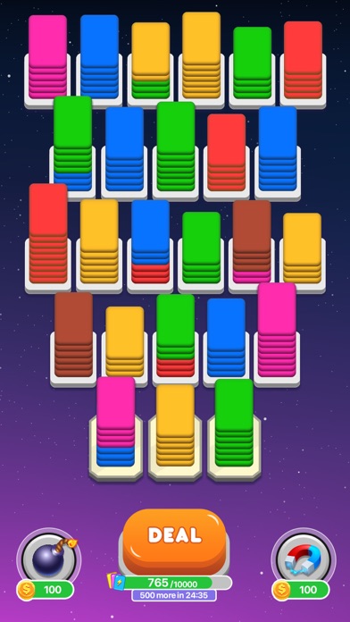 Card Shuffle - Color Sorting screenshot 4