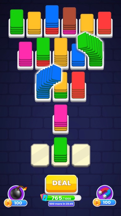 Card Shuffle Sorting Game screenshot 2