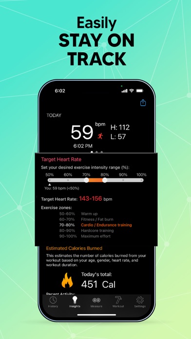 Cardiio: Heart Rate Monitor screenshot 3