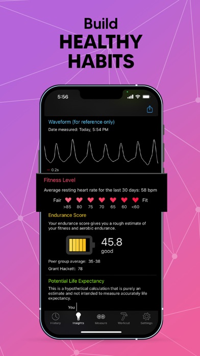 Cardiio: Heart Rate Monitor screenshot 4