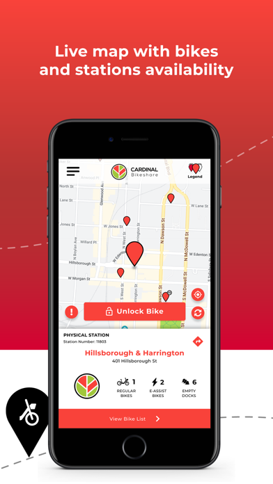 Cardinal Bikeshare screenshot 5