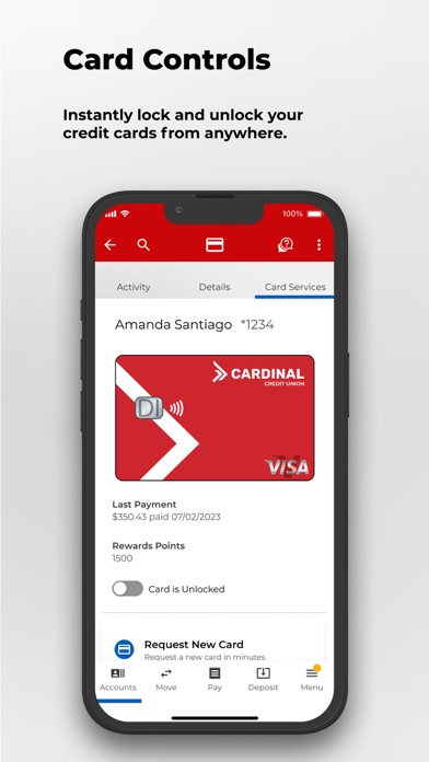 Cardinal Mobile Banking screenshot 2