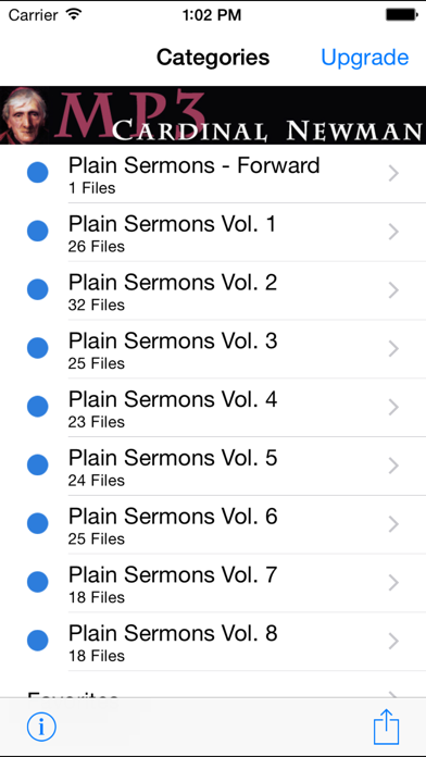 Cardinal Newman Audio Library screenshot 3
