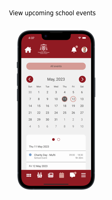 Cardinal Newman School App screenshot 2