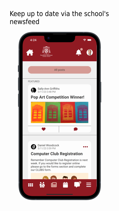 Cardinal Newman School App screenshot 3