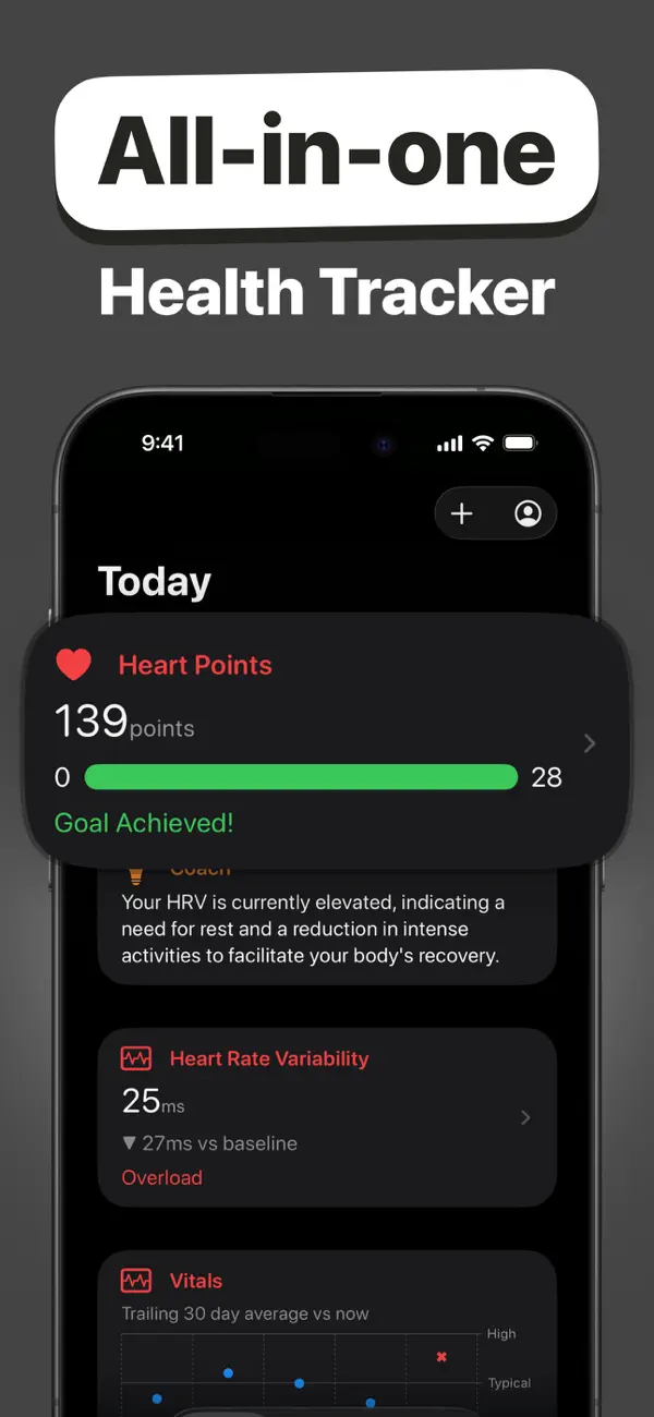 CardioBot: Heart Rate Monitor screenshot 2