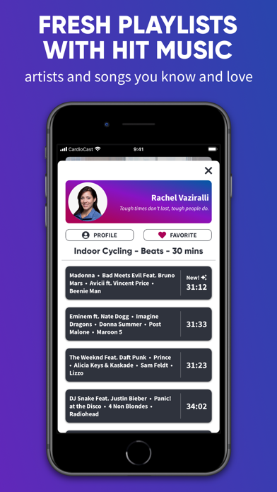 CardioCast: Cycling Workouts + screenshot 2