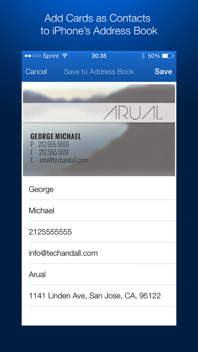 CardKeeper App screenshot 2