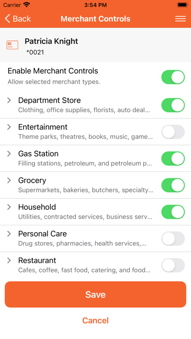 CardValet screenshot 2