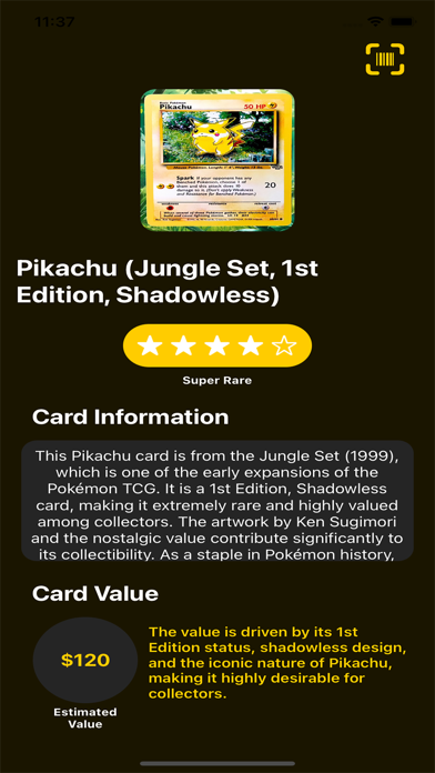 CardValue screenshot 2