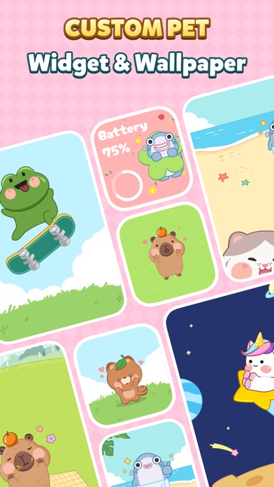 Care Pet Game - Screen Widget screenshot 3