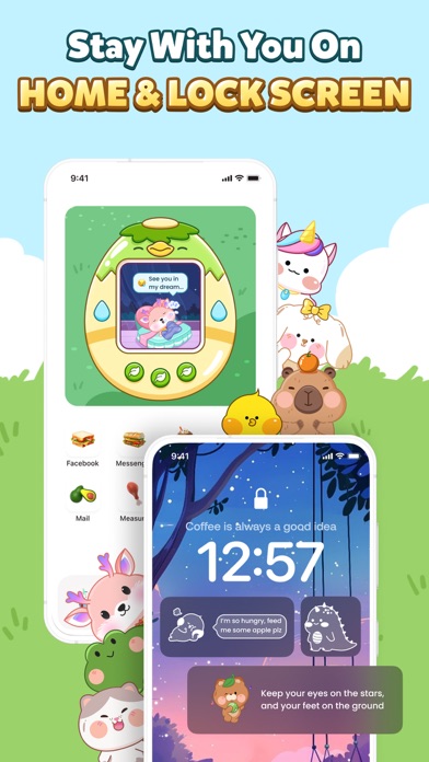 Care Pet Game - Screen Widget screenshot 4