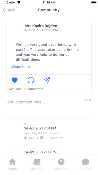 Care24 - Health Care at Home screenshot 1