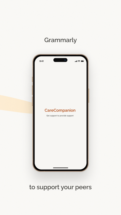 CareCompanion: empathy guide screenshot 1