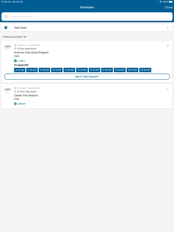 Career Fair Plus screenshot 4