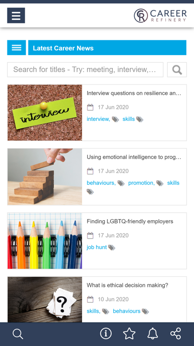 Career Refinery screenshot 1