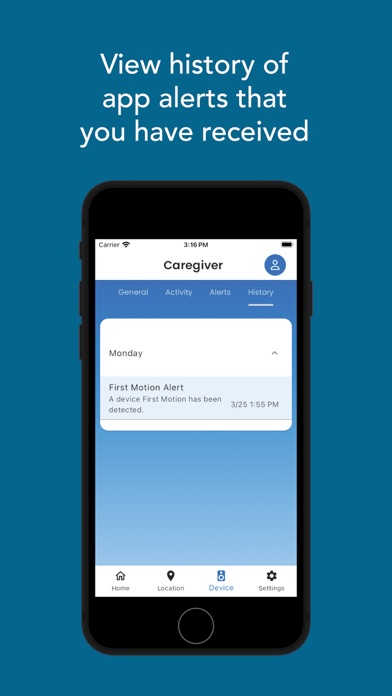 Caregiver Mobile screenshot 1
