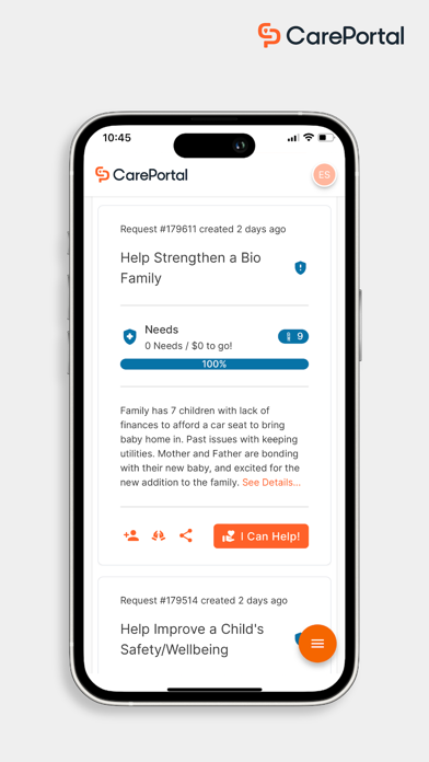 CarePortal App screenshot 1