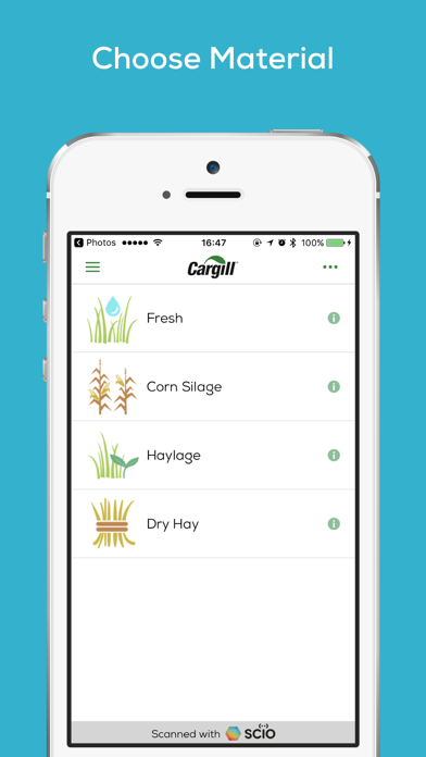 Cargill Reveal, utilizing SCiO screenshot 4