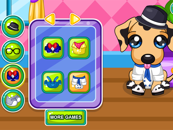 Caring for puppy salon games screenshot 1