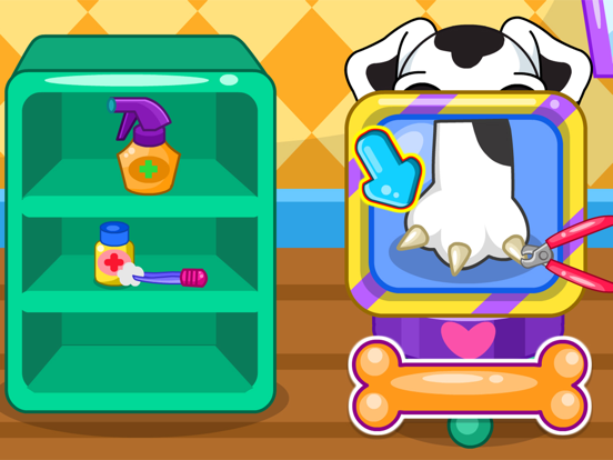 Caring for puppy salon games screenshot 4
