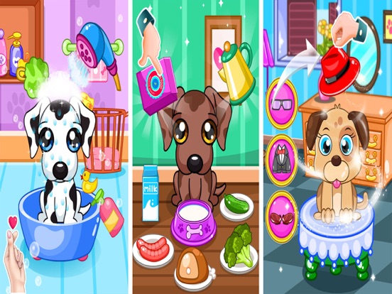 Caring for puppy salon games screenshot 10