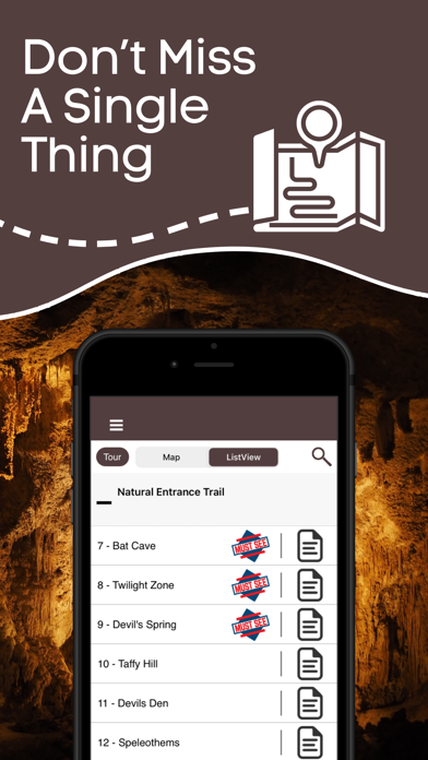 Carlsbad Cavern Audio Guide screenshot 3