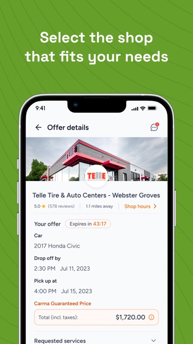 Carma | Auto Repair & Services screenshot 2