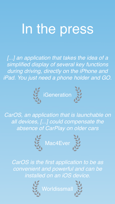 CarOS® — Powerful dashboard screenshot 1