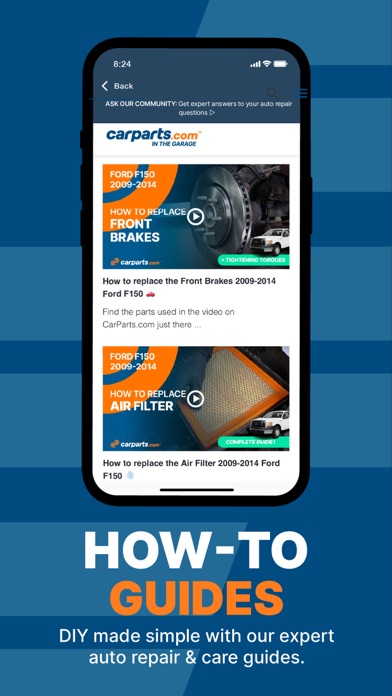 CarParts.com screenshot 2