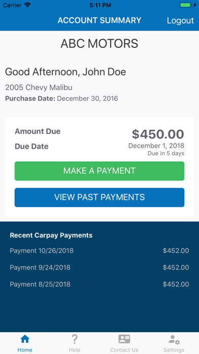 Carpay screenshot 5