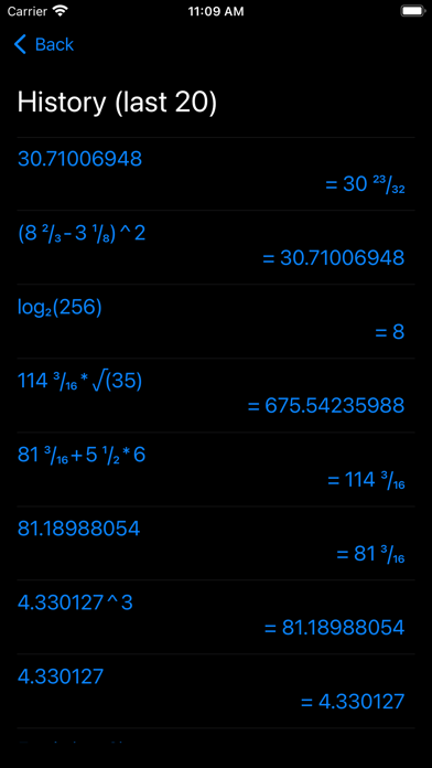 Carpenter's Calculator screenshot 1