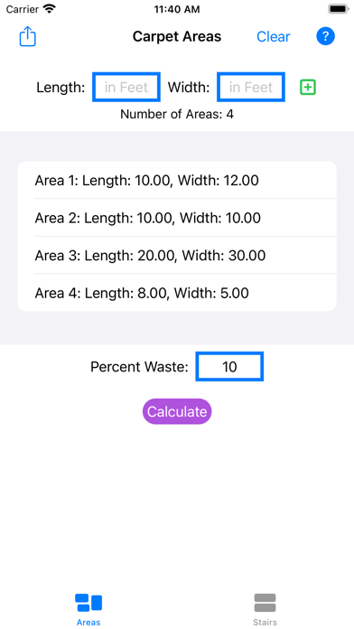 Carpet Measurement Calculator screenshot 4