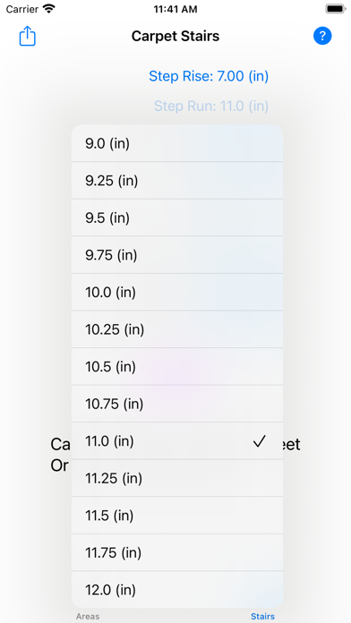 Carpet Measurement Calculator screenshot 1