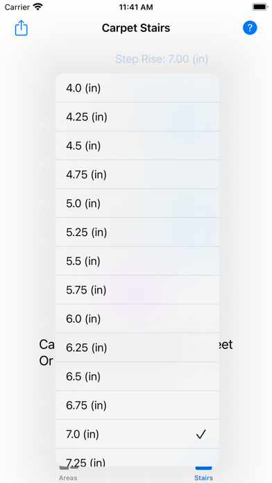 Carpet Measurement Calculator screenshot 2