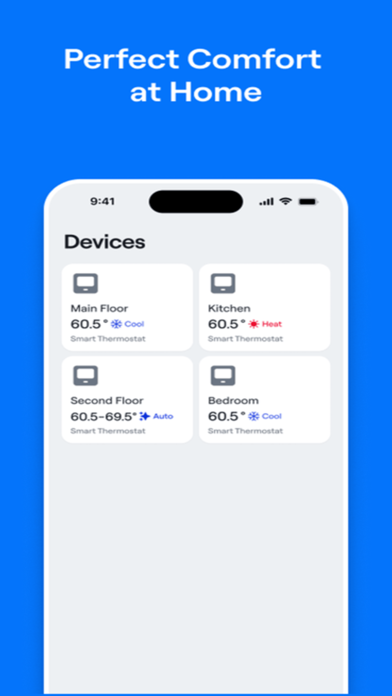 Carrier® Côr™ Thermostat screenshot 1