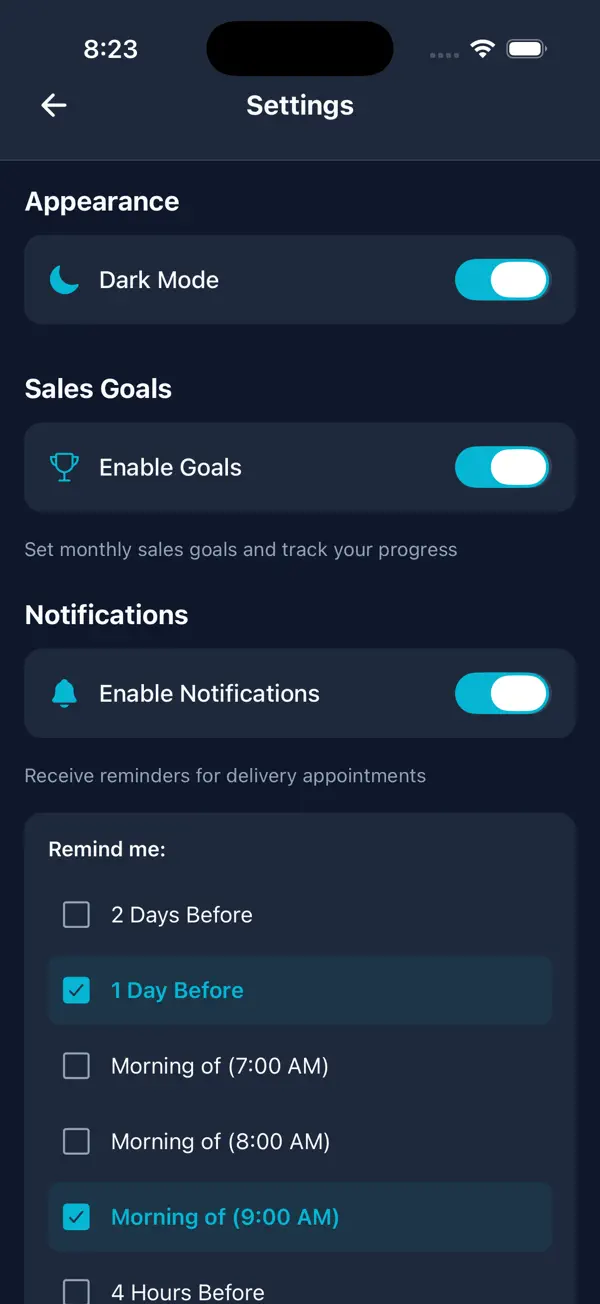 CarSales Tracker Pro screenshot 1