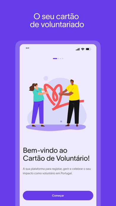 Cartao de Voluntário screenshot 4
