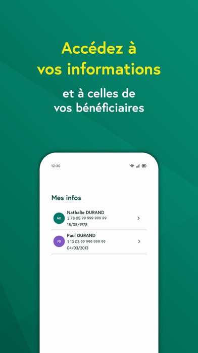 Carte Vitale screenshot 1
