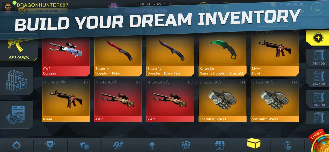 Case Chase Clicker: CSGO Skins screenshot 4