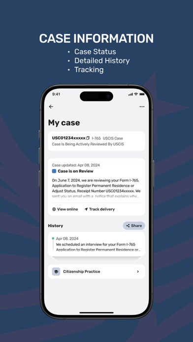 Case Tracker for USCIS & NVC screenshot 4